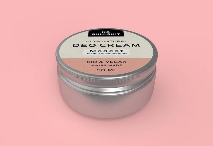 Produktbild NO BULLSH!T Deo Cream Modest (Crème, 50 ml)