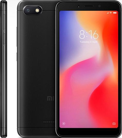 Xiaomi Redmi 6A (32 GB, Schwarz, 5.45", Dual SIM + SD, 4G)