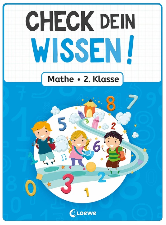 Produktbild Check dein Wissen! - Mathe 2. Klasse (Deutsch, Loewe Lernen und Rätseln, Joshua Schulz, 2022)