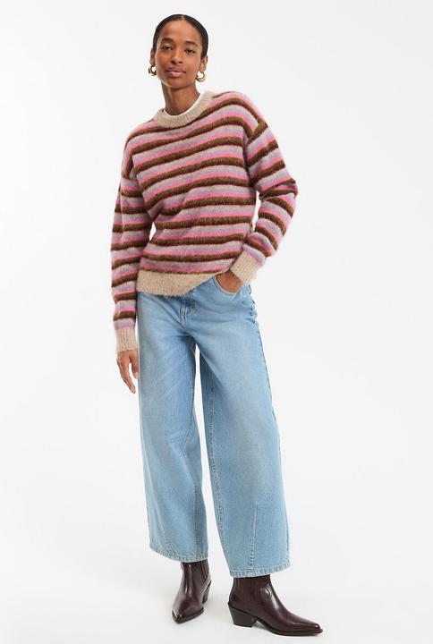 Produktbild La Redoute Collections Gestreifter Pullover (XL)