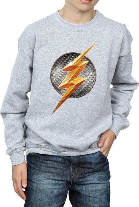 Produktbild Justice League Movie Flash Emblem Sweatshirt Jungen (152, 158)
