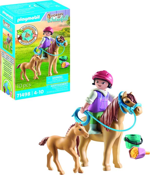 Image du produit Playmobil Enfant avec poney et poulain (71498, Playmobil Country)