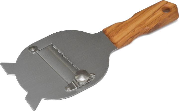 Olive wood, Stainless steel