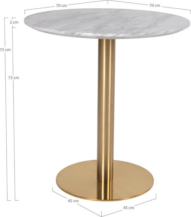Actual product image House Nordic Bolzano (70 x 70 x 75 cm)