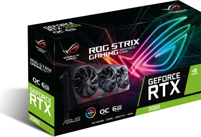 Produktbild ASUS GeForce ROG STRIX RTX 2060 O6G EVO GAMING (6 GB)