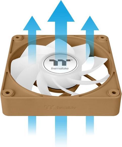 Immagine prodotto Thermaltake TT CT120 EX Reverse ARGB PC Cooling Fan 3 Pack Gravel Sand (120 mm, 3 x)