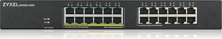 Produktbild Zyxel GS1900-24EP, 24-PORT GBE L2, 12 PORT POE SMART SWITCH (24 Ports)