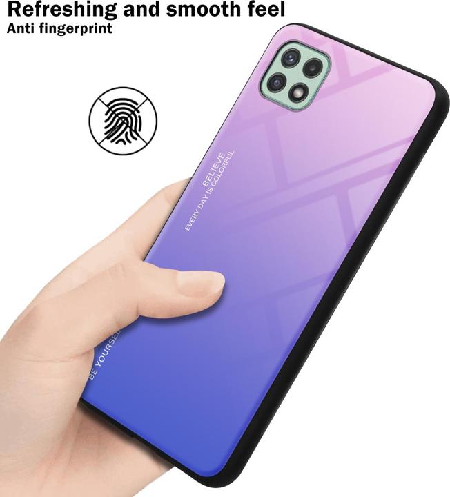 Image du produit Cadorabo TPU 2 couleurs Housse en verre (Samsung Galaxy A22 5G)