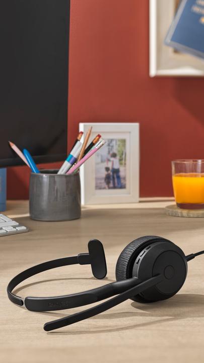 Produktbild Jabra Evolve2 50 (Kabelgebunden, USB-A, Alcatel-Lucent, Avaya, Cisco, Google Meet, Unify, Zoom)