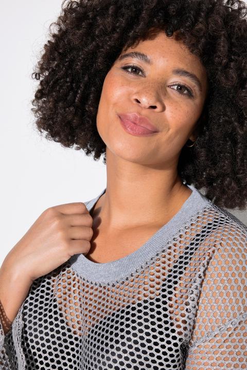 Immagine prodotto Angel of Style Pullover, Lochstrick, Metallic-Effekt (58)
