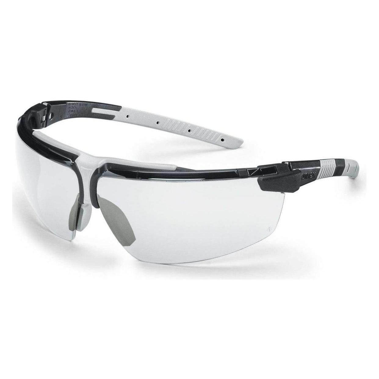 Uvex Safety, Veiligheidsbril + Gelaatsscherm, Tempelbril I-3