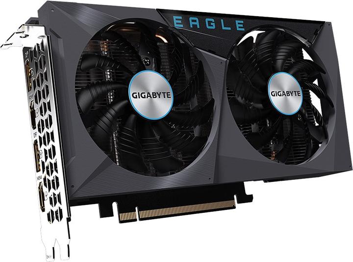 Actual product image Gigabyte GeForce RTX 3050 Eagle OC 8G, 8192 MB GDDR6 (8 GB)