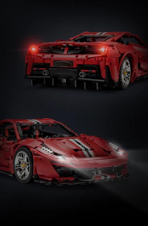 Actual product image Cada MASTER Red Super Car 1:8 incl Power System