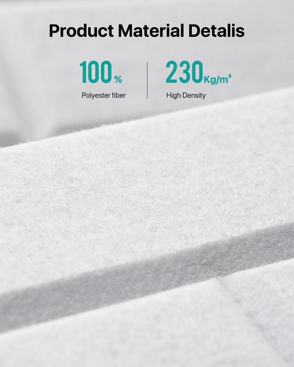 Produktbild Soundsbay 12er-Set Akustikplatten (12 Stk.)