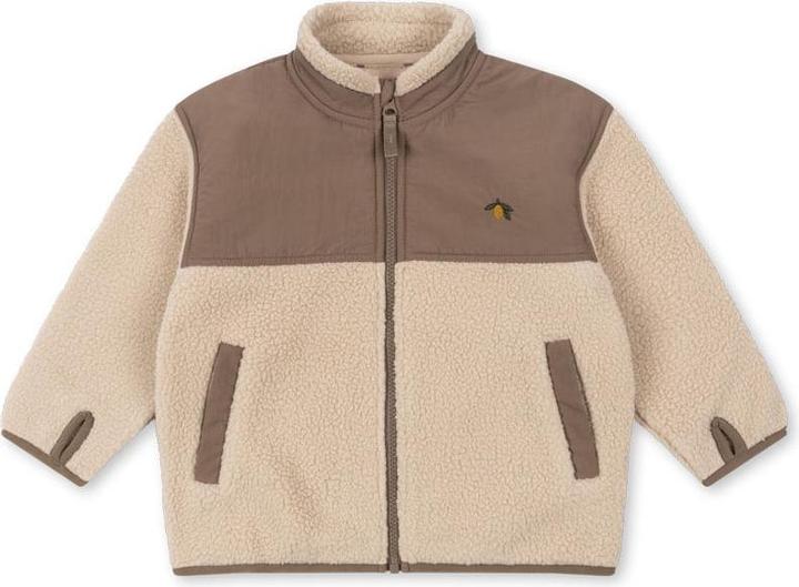 Actual product image Konges Slojd Flynn Fleecejacke Oxford Tan (134, 140)