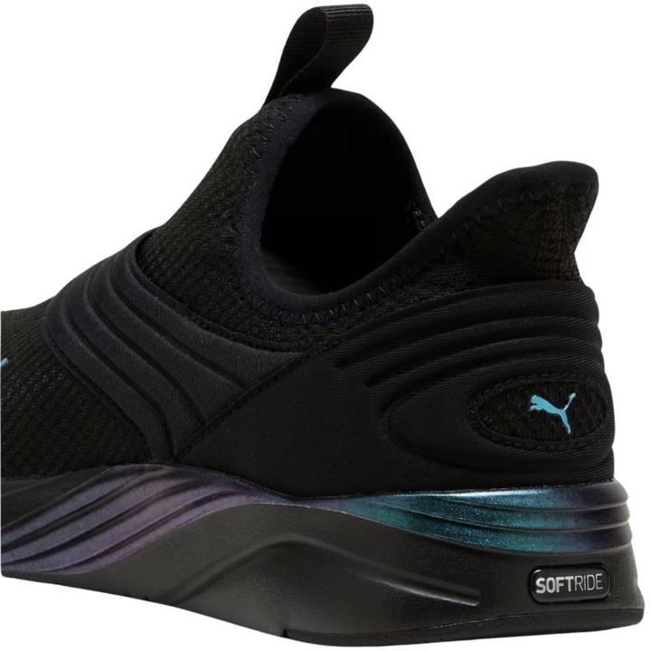 Produktbild No Name Damenschuhe Puma Softride Sophia 2 Slip-On Metachromatic schwarz 379590 01 36 (36)
