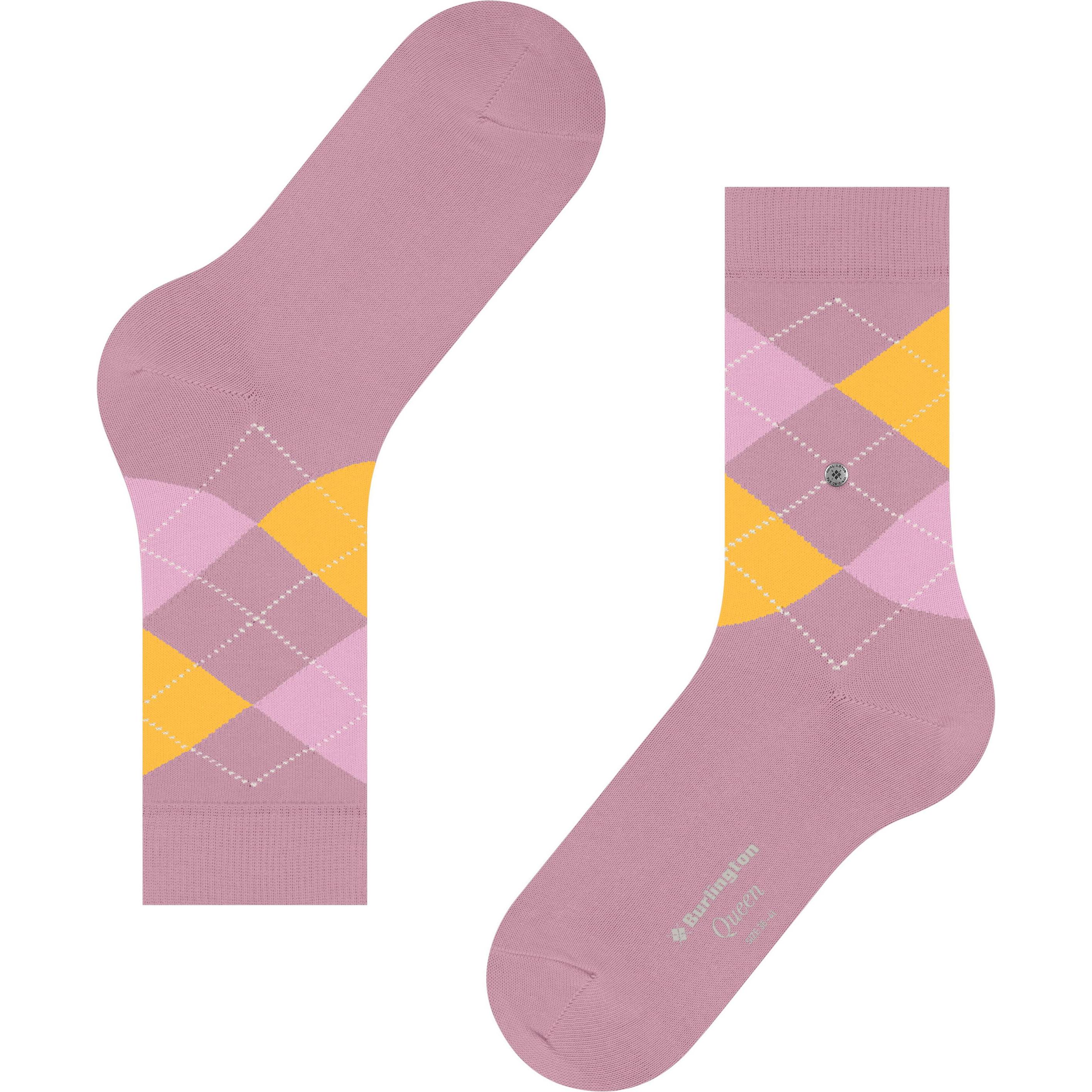 Thumbnail - Burlington, Damen, Socken, Socken Casual Bequem sitzend Queen, Rosa, (36 - 41)