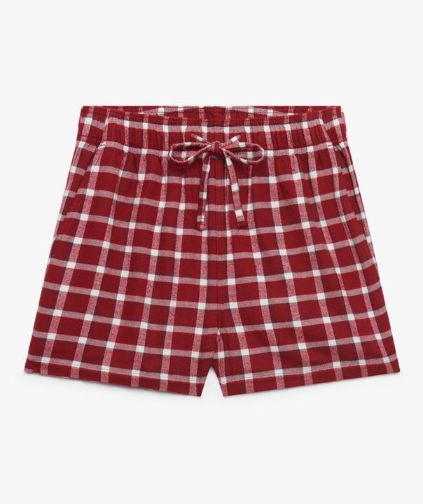 Produktbild Superdry Karierte Baumwollshorts mit Elastikbund (L)