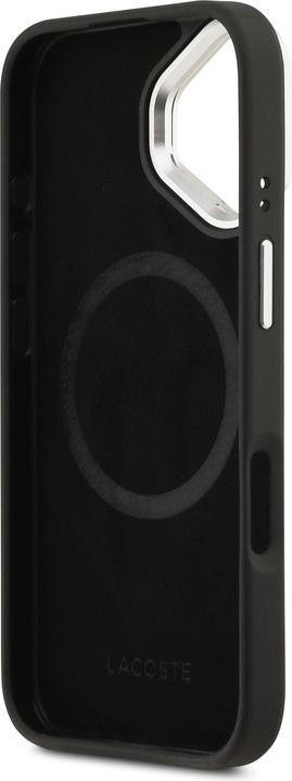 Image du produit Lacoste Coque Iconique Petit Piqué MagSafe avec support en métal sur la caméra (Apple iPhone 17)