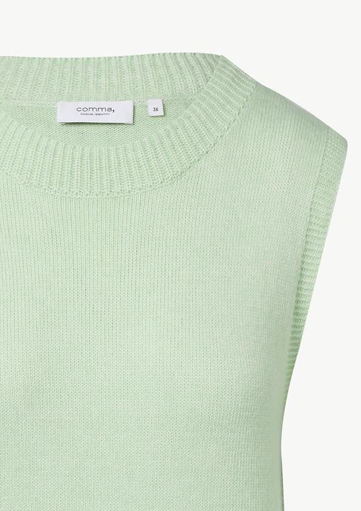 Immagine prodotto Comma Strickpullunder Strickpullunder mit seitlichem Schlitz und Logo-Detail (34)