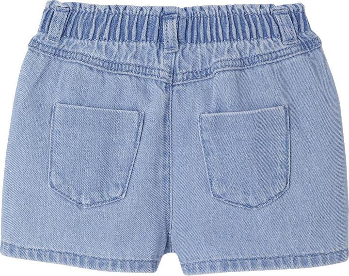Produktbild Vertbaudet Baby Jeansshorts mit Blumenstickerei (98)