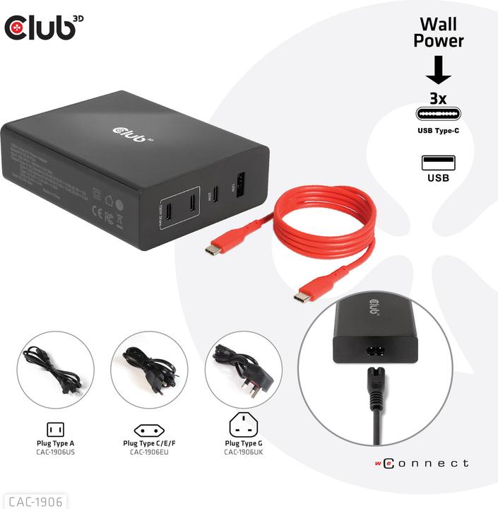 Immagine prodotto Club 3D CAC-1906 (132 W)