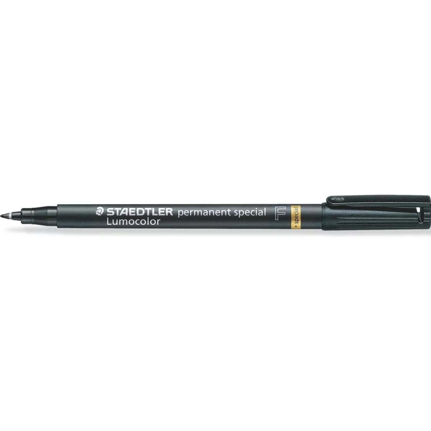 Thumbnail - Staedtler, Marker, Folienstift Lumocolor special F (Schwarz, 0.40 mm, 10 x)