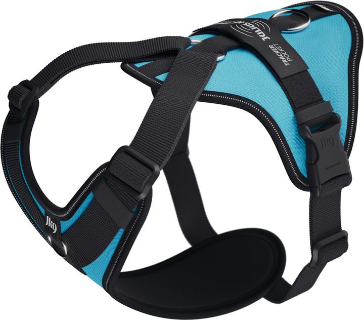 Produktbild Julius-K9 K9 Longwalk light sele w/trackerpocket,Aquamarine,L (L, Hund, Hundesport)