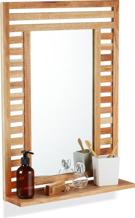 Actual product image Relaxdays Bathroom mirror (50 x 70 cm)