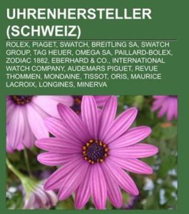 Uhrenhersteller (Schweiz)