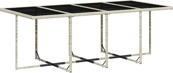 Produktbild vidaXL Garten Essgruppe (220 x 106 x 73 cm)