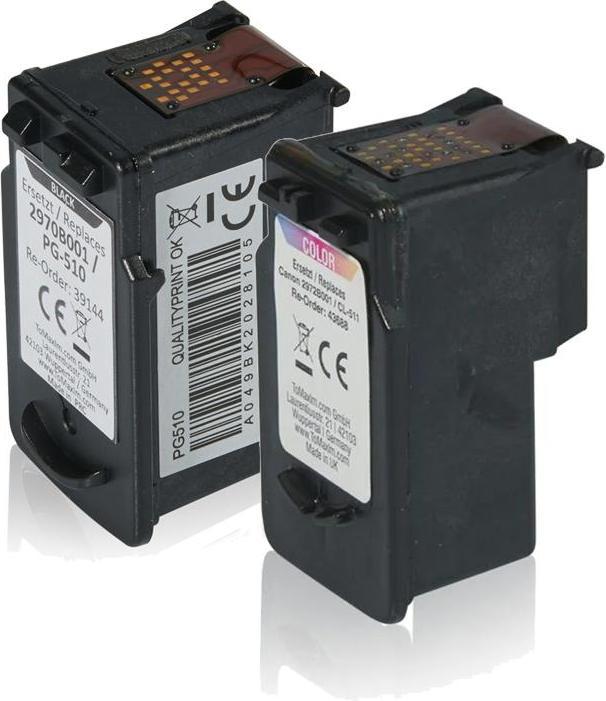 Immagine prodotto Inkadoo Compatibile con Canon 2970B010 / PG-510+CL-511 contiene 2x cartucce d'inchiostro (FC)