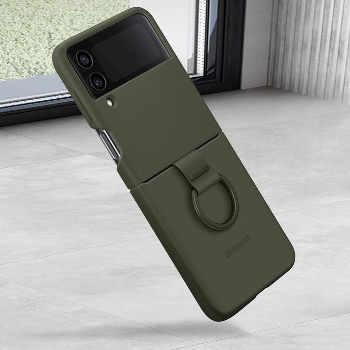 Produktbild Samsung Silicone Cover mit Ring (Samsung Galaxy Z Flip4)