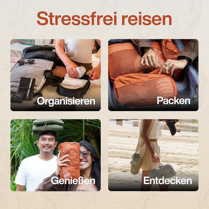 Produktbild Travel Dude 7-teiliges Packwürfel-Set