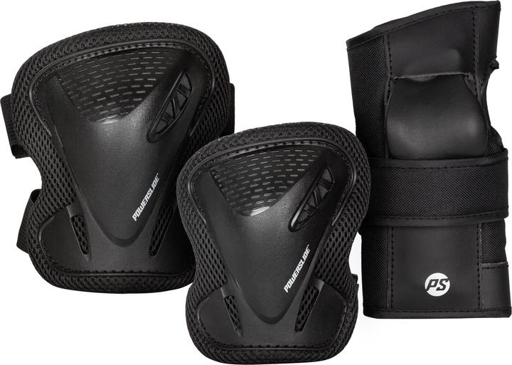 Image du produit Powerslide Schutzset Basic Kinder Tri-Pack XXS (XXS, Genouillère)