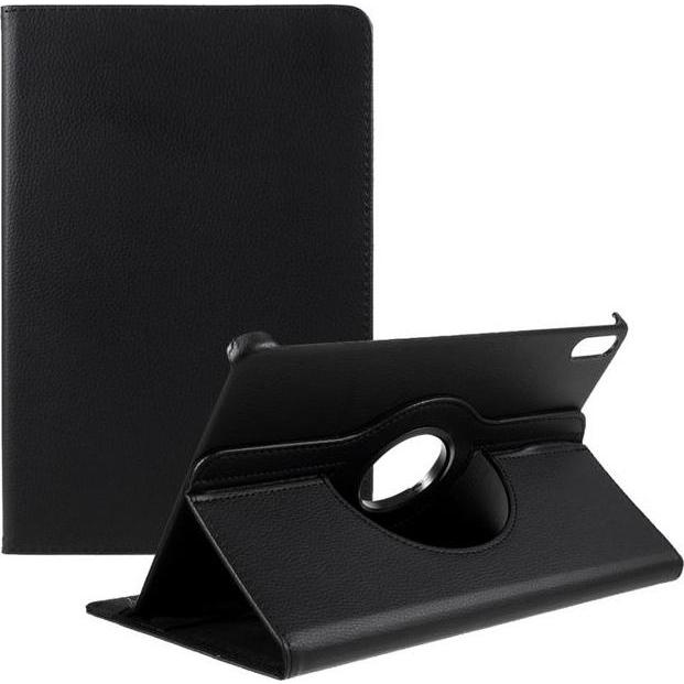 MU Classic Rotierbare Leder Hülle (Huawei MatePad 11 (2021)), Tablet Hülle, Schwarz