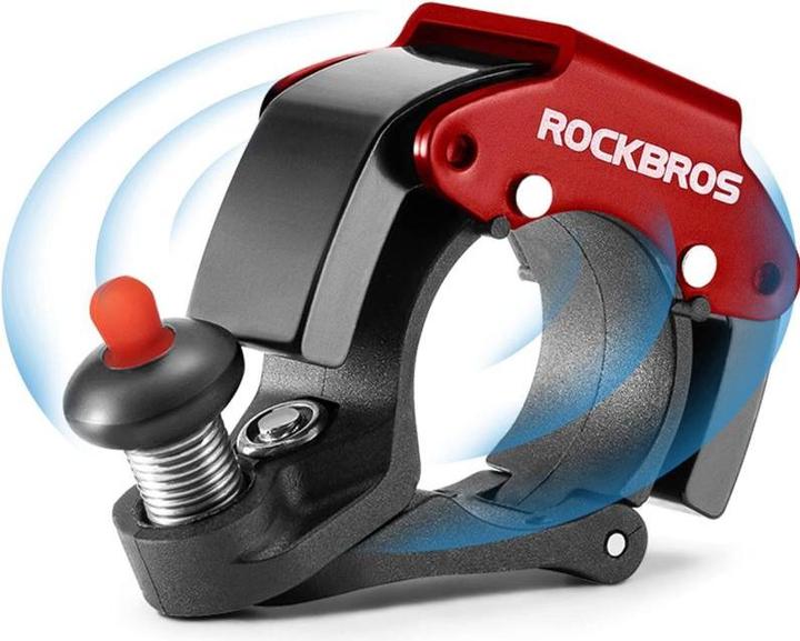 Image du produit Rockbros aluminum mechanical bell red