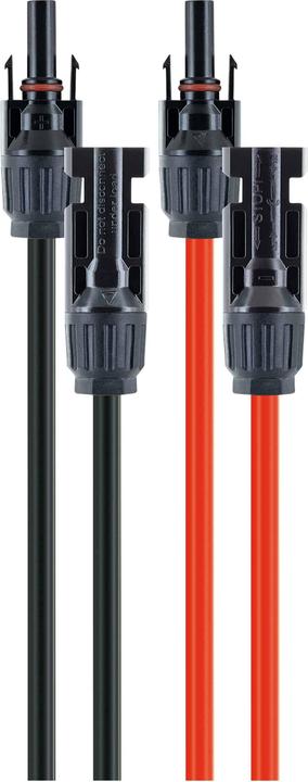 Actual product image Schwaiger Extension cable set 2x 2m (Solar connector)
