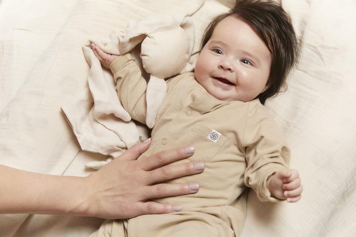 Actual product image Cloby Rompers overall UPF 50+ Sandy Beach (62, 68)