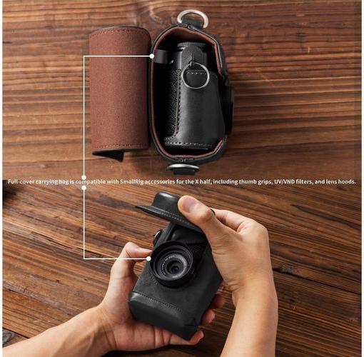 Produktbild SmallRig Leather Case Kit für X half Schwarz (Kamera Bereitschaftstasche)