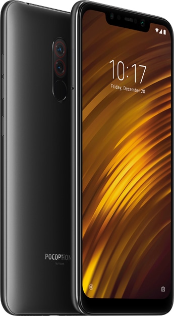 Xiaomi Pocophone F1 (64 GB, Graphite Black, 6.18", Hybrid Dual SIM, 12 Mpx, 4G)