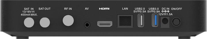 Immagine prodotto Digiquest Combo-4K-Decoder, Dreifach-Tuner DVB-T2/S2, tivùsat, Android TV (USB 2.0, DVB-S2, DVB-T2)