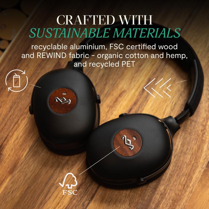 Image du produit House of Marley Vibration positive XL (ANC, 26 h, Sans fil)