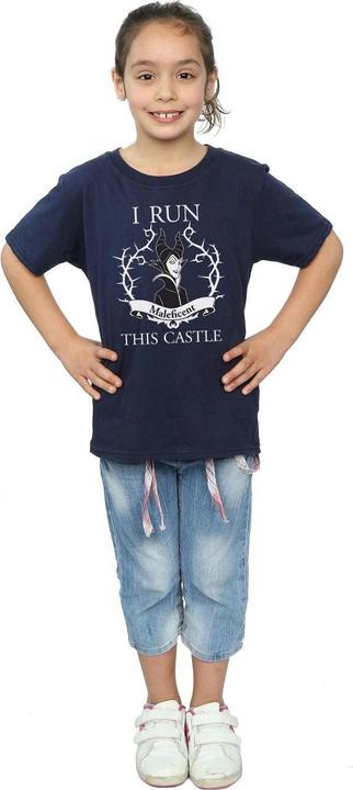 Produktbild Maleficent Mädchen I Run This Castle TShirt aus Baumwolle (140, 146)
