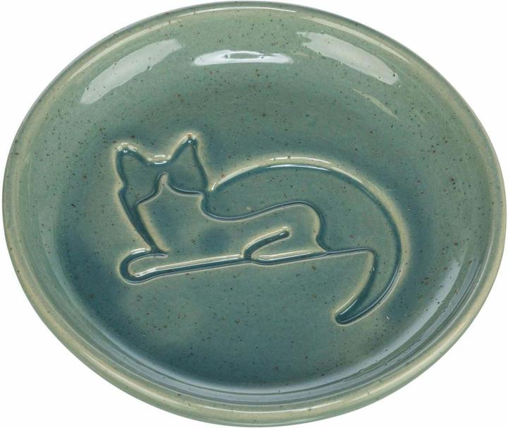 Produktbild Trixie Bowl, ceramic, cat, 0.15 l/ø 14.5 cm, blue (15 cl)