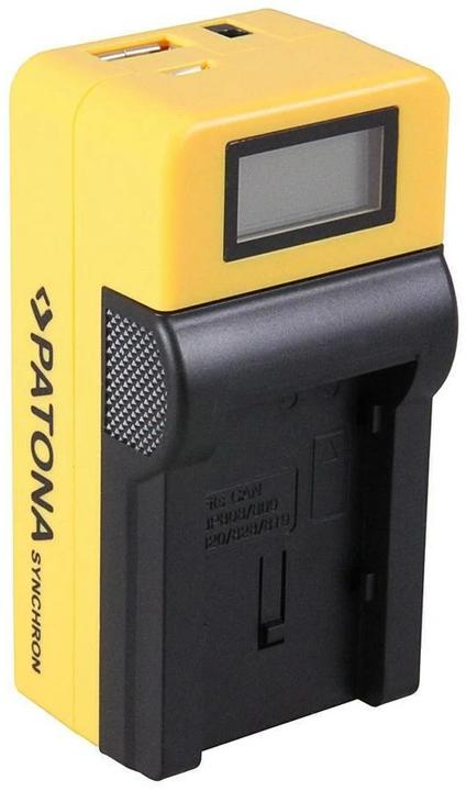 Actual product image Patona Synchronous USB Charger Canon BP808 (Camera battery charger)