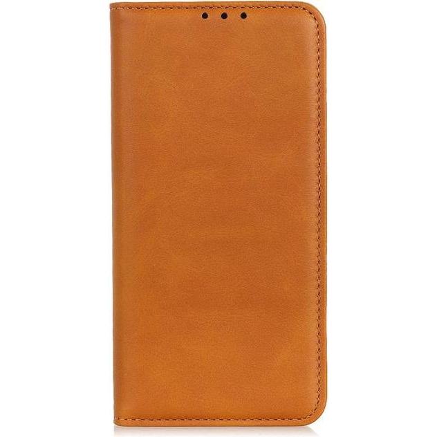 MU Classic Classic V Leder Bookcover Series (Apple iPhone 13 Pro Max), Smartphone Hülle, Braun