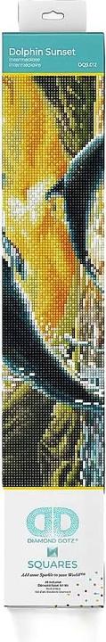 Actual product image Diamond Dotz Diamond Painting Dolphins