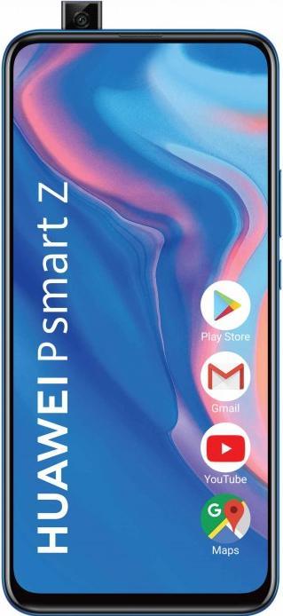 Huawei P smart Z (64 Go, Sapphire Blue, 6.59", Double SIM hybride, 16 Mpx, 4G)