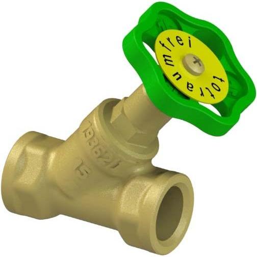 Thumbnail - Schlosser, Ventil, Schlösser Schrägsitzventil 1405 DN 15, Rp 1/2, o Entleer., steig. Spin.